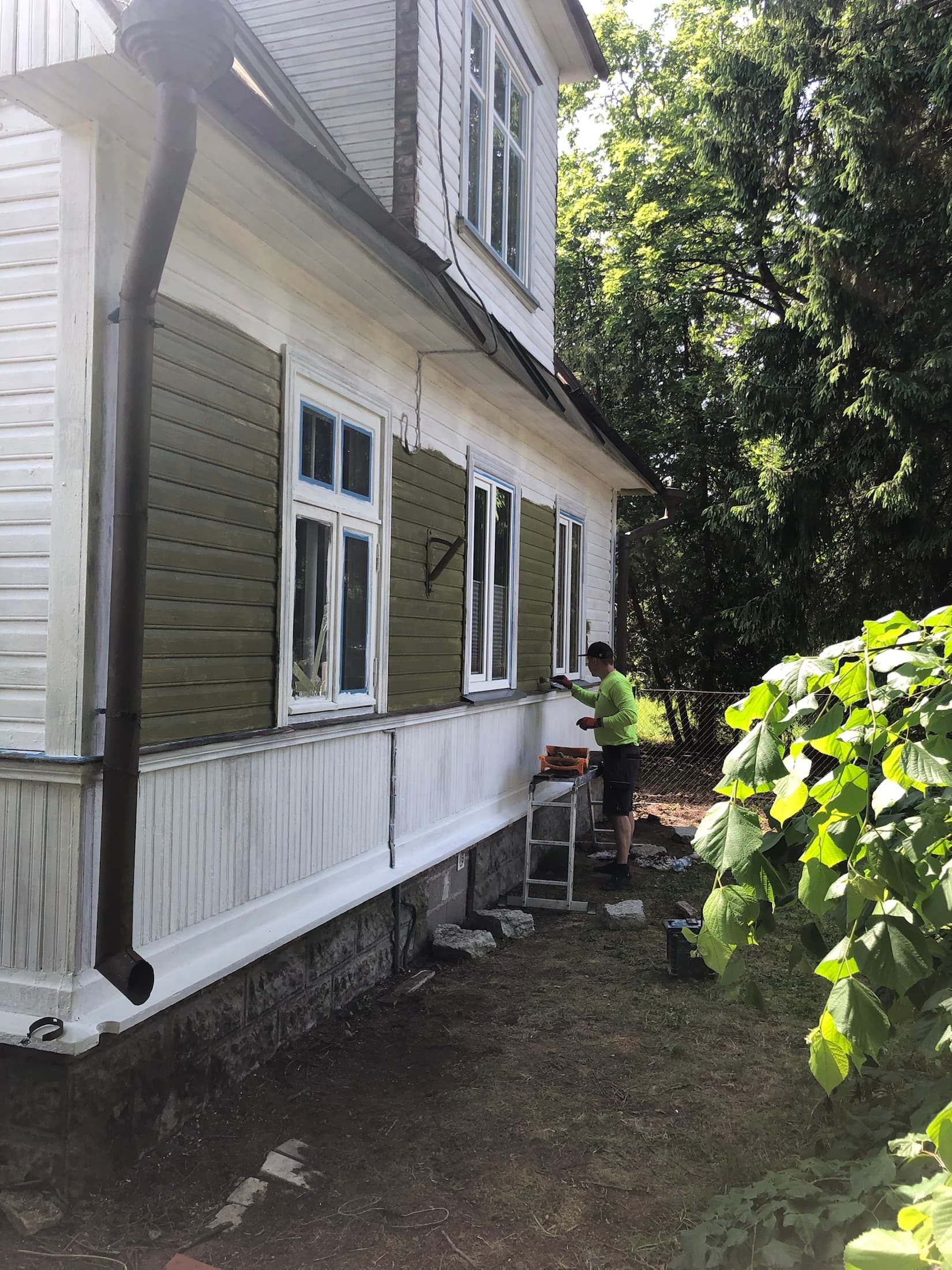 Fassaadi värvimine, Nõmme – Tallinn, Nõmme – tehtud töö foto 6