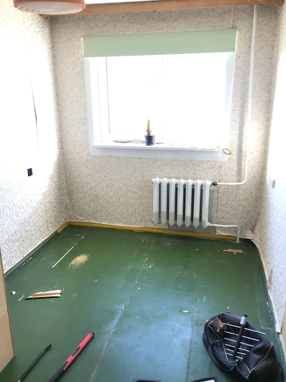 2-toalise korteri remont, Mustamäe – Tallinn – tehtud töö foto 3