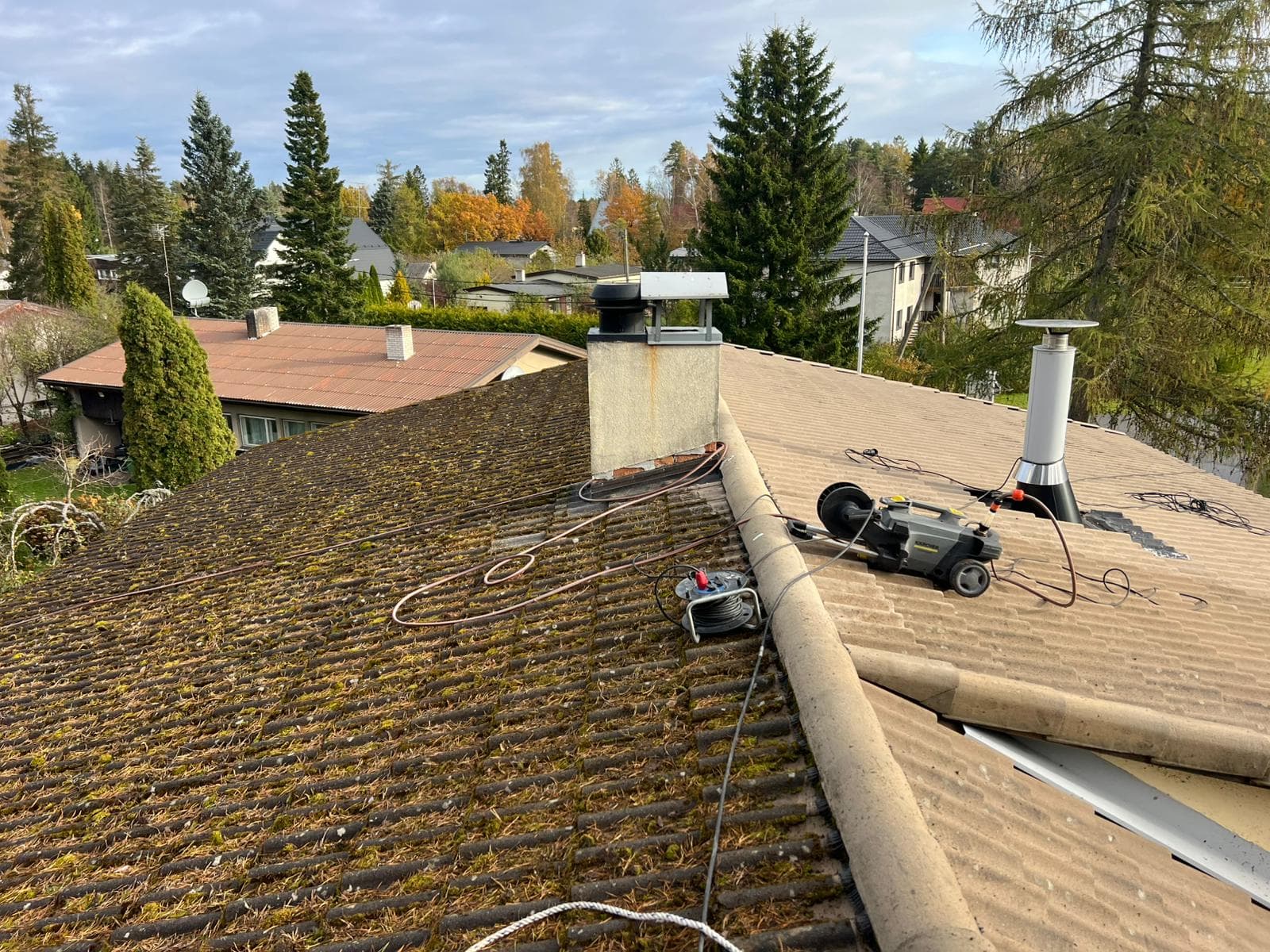 Katusepesu ja samblatõrje, Saku – Harjumaa, Saku – tehtud töö foto 8