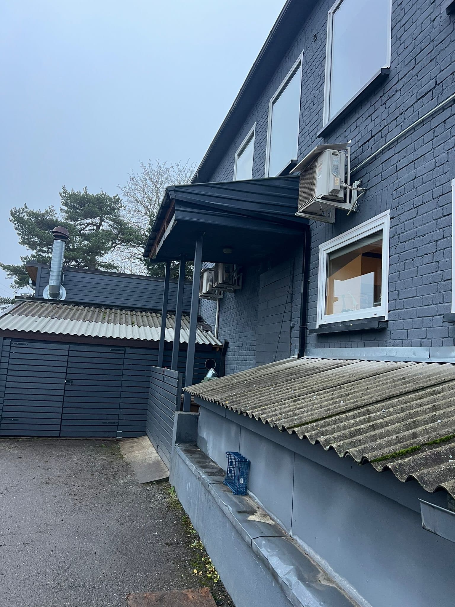 Varikatuse ja prügimaja ehitus, Hiiu – Tallinn, Hiiu – tehtud töö foto 7