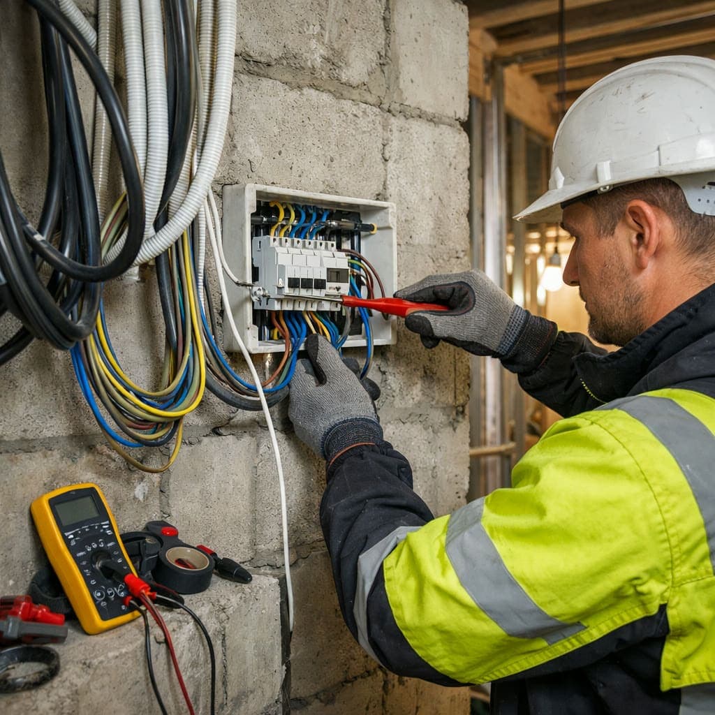 Elektritööd korteri remondi käigus Tallinnas ja Harjumaal: juhtmestik, pistikud ja valgustid