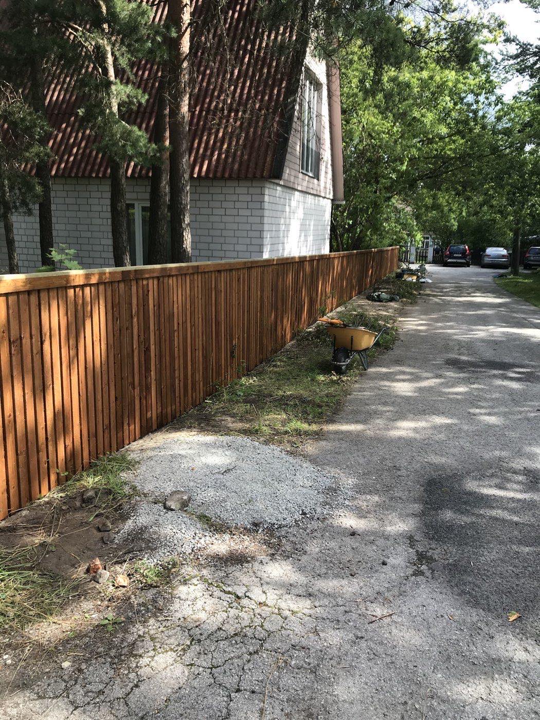 Valmis aed Nõmme objektil