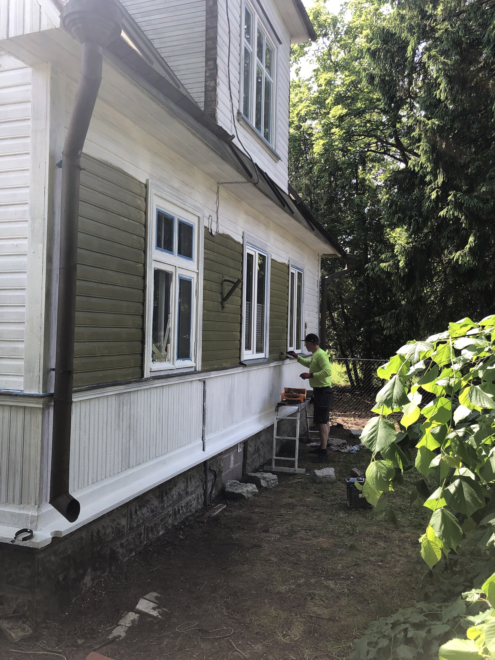 Fassaadi värvimine, Nõmme – Tallinn, Nõmme – tehtud töö foto 6