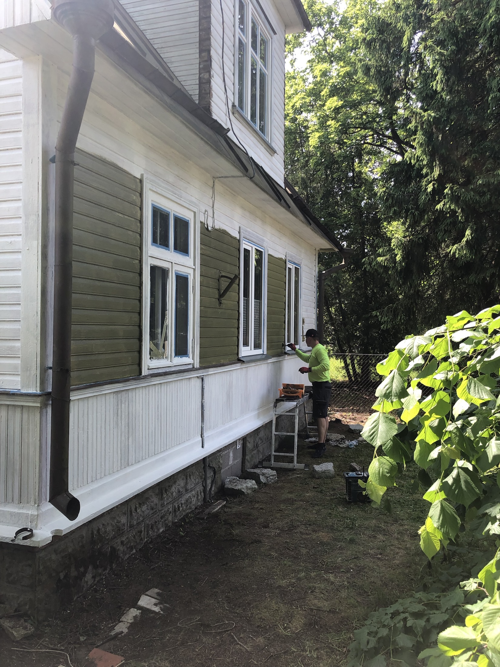 Fassaadi värvimine, Nõmme – Tallinn, Nõmme – tehtud töö foto 7