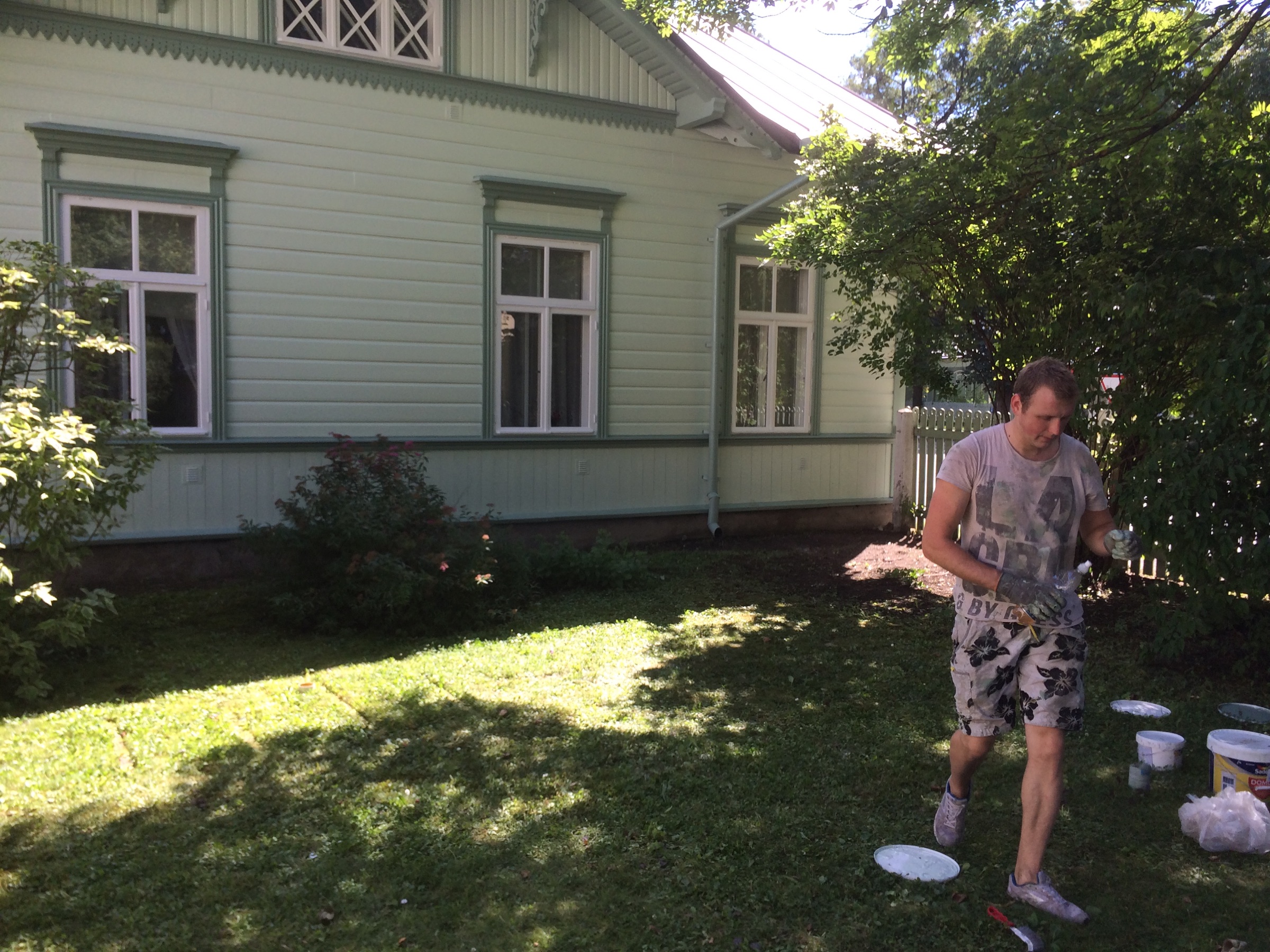 Fassaadi värvimine, Kadriorg – Tallinn, Kadriorg – tehtud töö foto 12