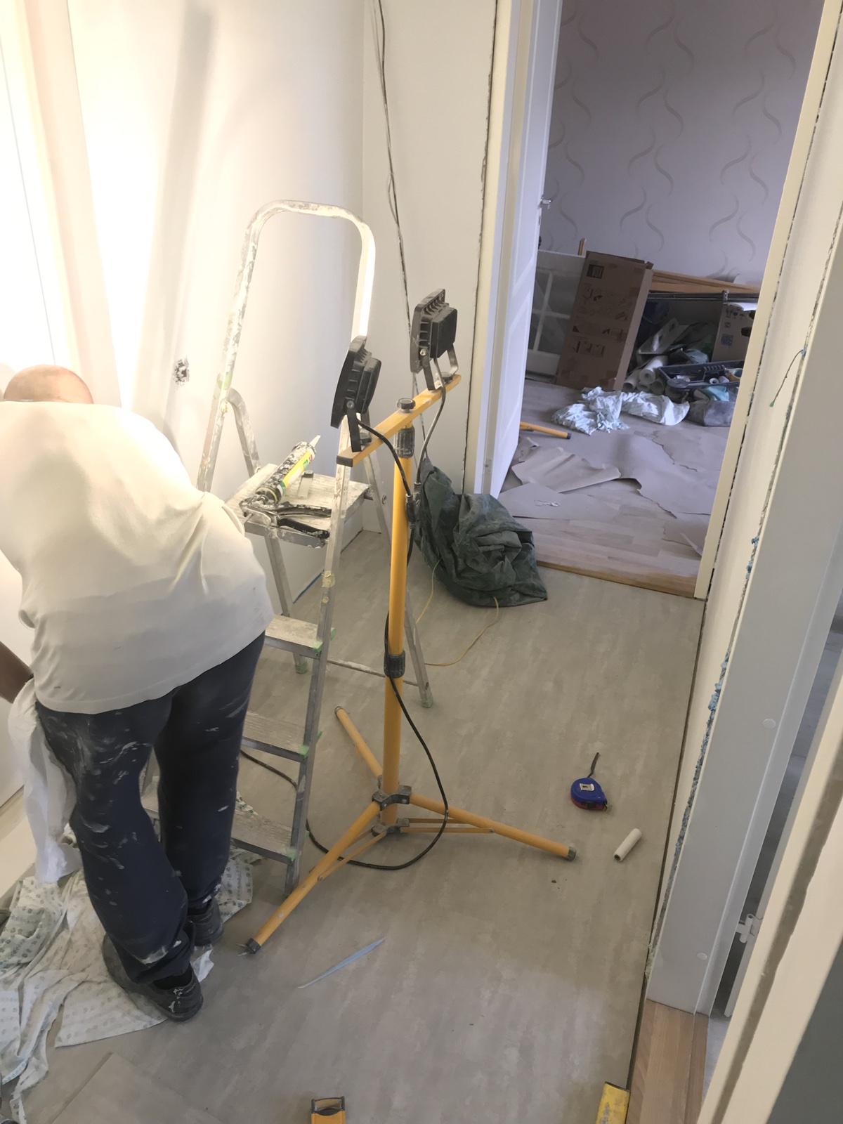 2-toalise korteri remont, Mustamäe – Tallinn – tehtud töö foto 8