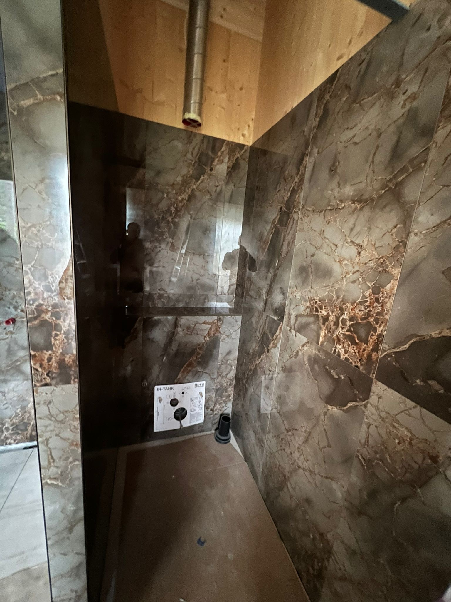 Plaaditud põranda detail Kakumäe majas