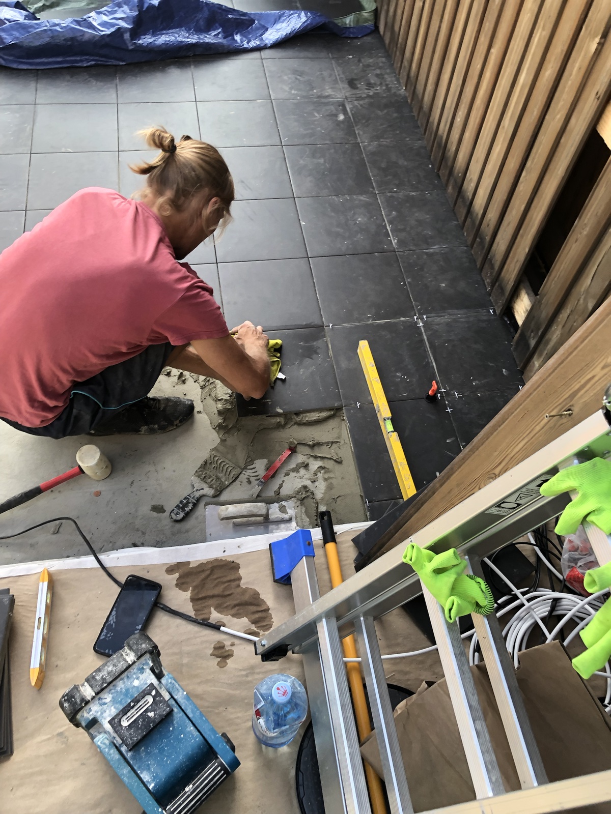 Terrassi plaatimine, Kesklinn – Tallinn – tehtud töö foto 7