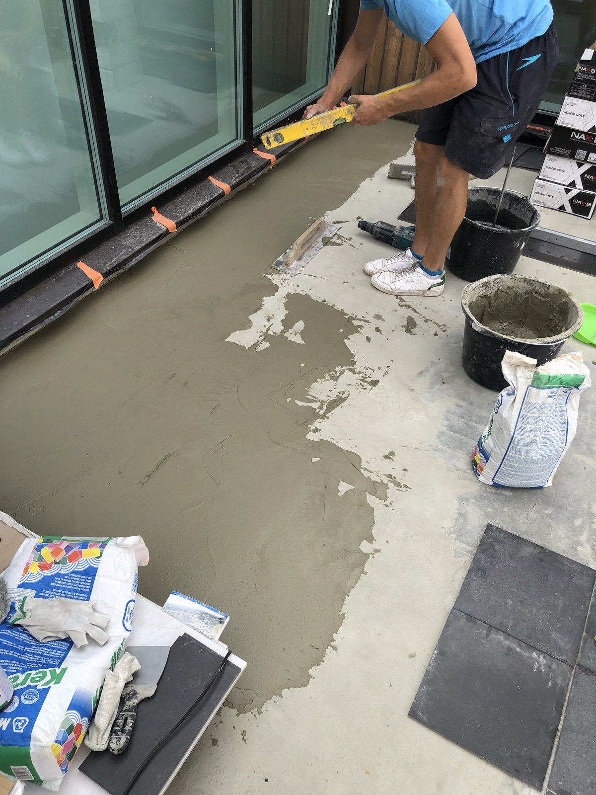 Terrassi plaatimine, Kesklinn – Tallinn – tehtud töö foto 8