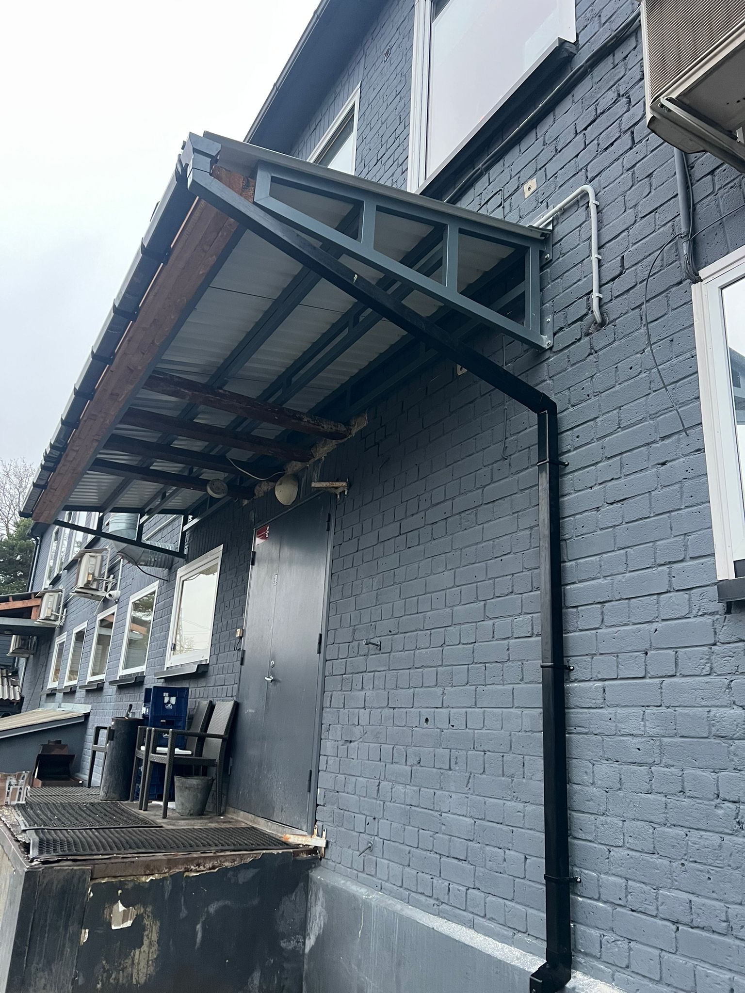 Varikatuse ja prügimaja ehitus, Hiiu – Tallinn, Hiiu – tehtud töö foto 5