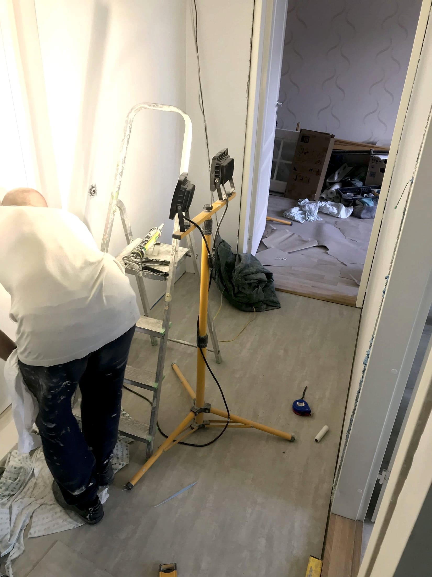 Maalritööd Tallinnas ja Harjumaal - pahteldus, kruntimine ja sisevärvimine